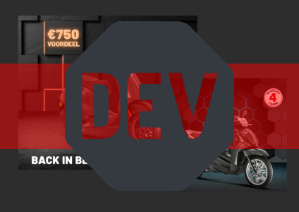 Piaggio/Vespa Back in Black Friday Acties - Tot 750.- Voordeel!